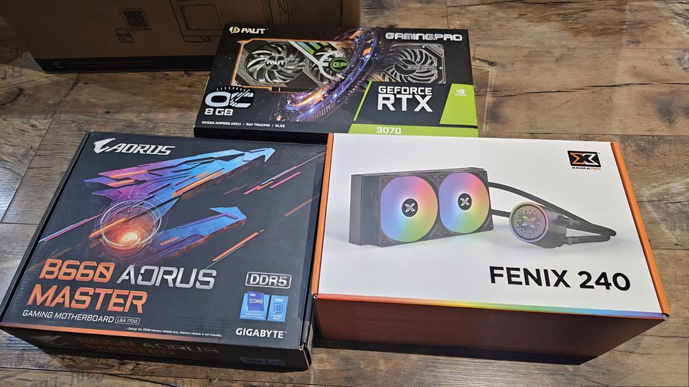 Геймърски компютър DDR5 i5 13600k/B660/3070/16gb/512m2