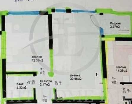 Продава се Двустаен апартамент в Пловдив, Христо Смирненски - 59 кв.м за 986 €/кв.м - Снимка #11