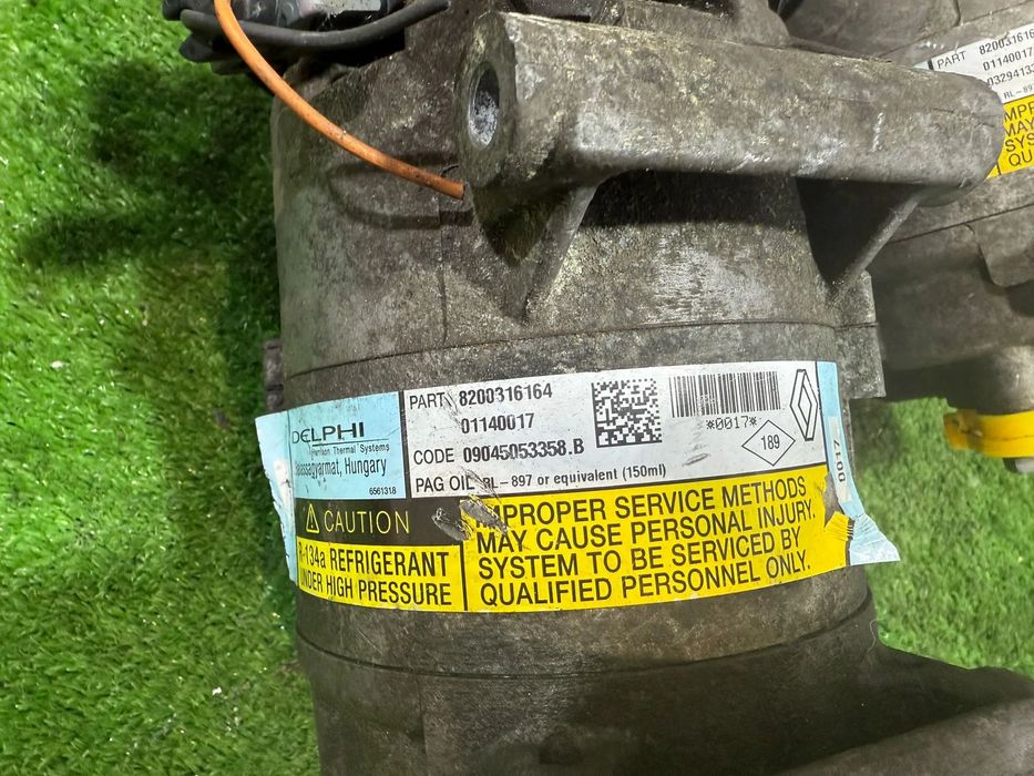 COMPRESOR AC ( 2 BUC.) RENAULT MEGANE / SCENIC / GRAND SCENIC / NISSAN ALMERA / QASHQAI +2 COD OEM 8200316164