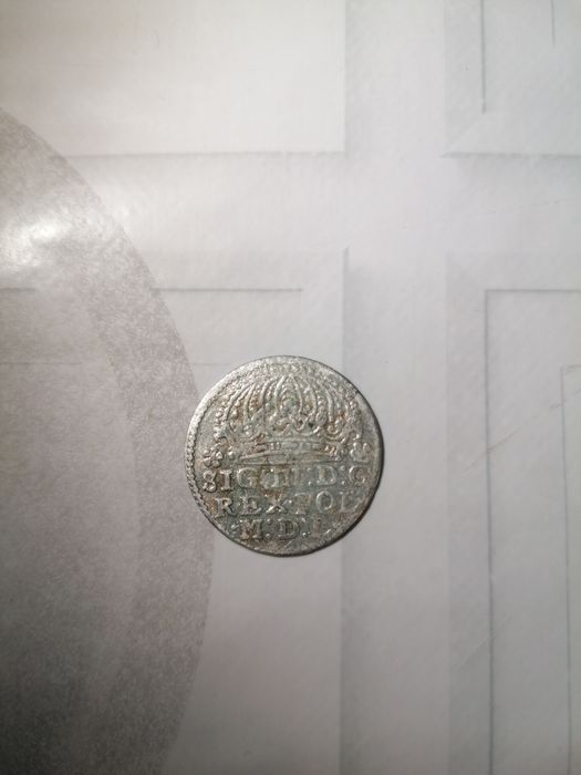 Moneda argint veche.