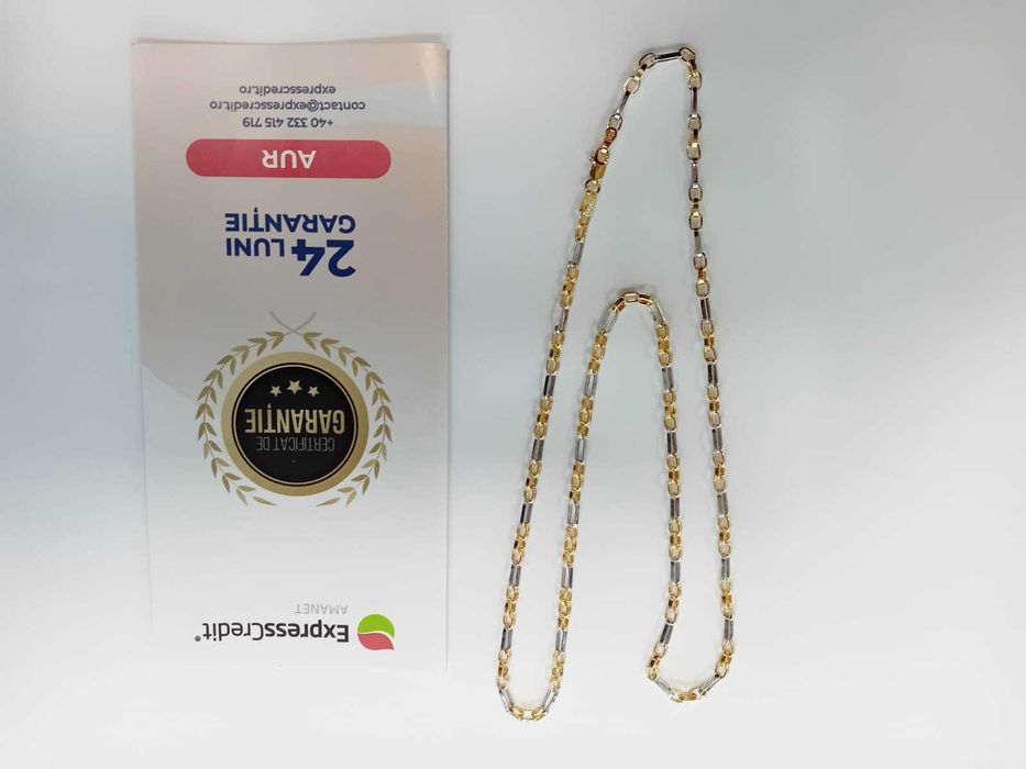 (AG33) Lant Aur 14K / Garantie 2 Ani.