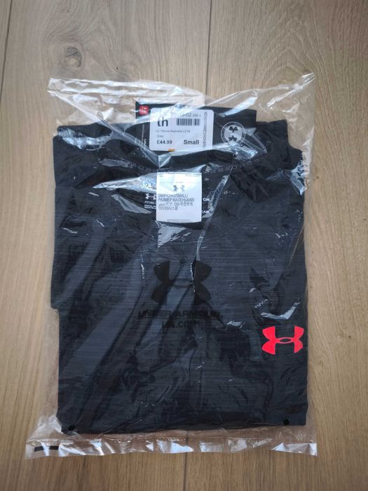 UnderArmour ThreadBorne Tricou Mâneci lungi Nou Marime S Longsleeve Negru Gri