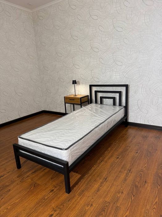 Loft uslubida mustahkam krovat – yillar davomida xizmat qiladi, кроват