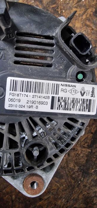 Alternator Nissan Qashqai 1.5 dci 2019 Euro 6 cod 213002419R-B