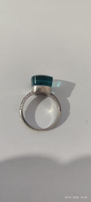 Прадам серебренное кольцо