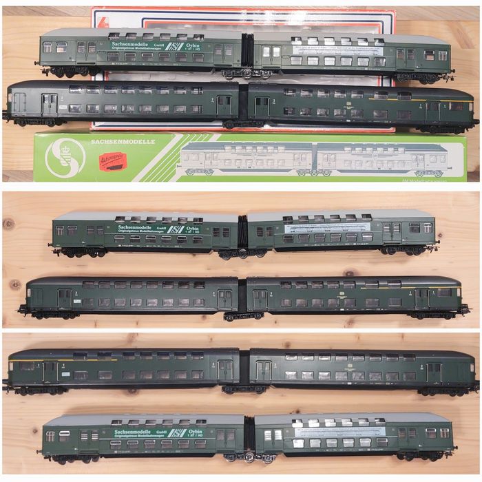 Sachsenmodelle, vagon etajat DB, epoca 5, H0