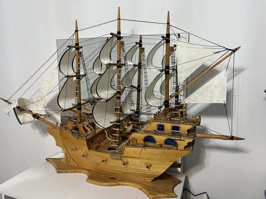 Корабль ручная работа 1,20 метр