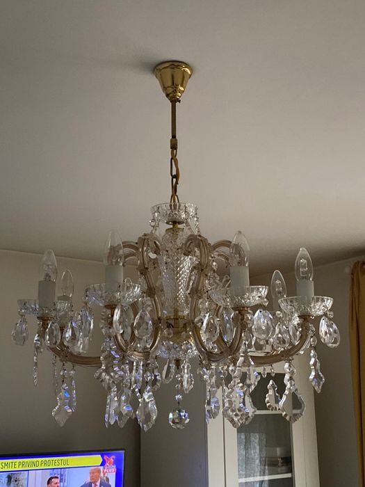 Candelabru Cristal Bohemia