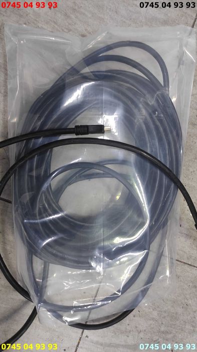cablu hdmi la hdmi 20m profesional cu ethernet diametru 1cm defect
