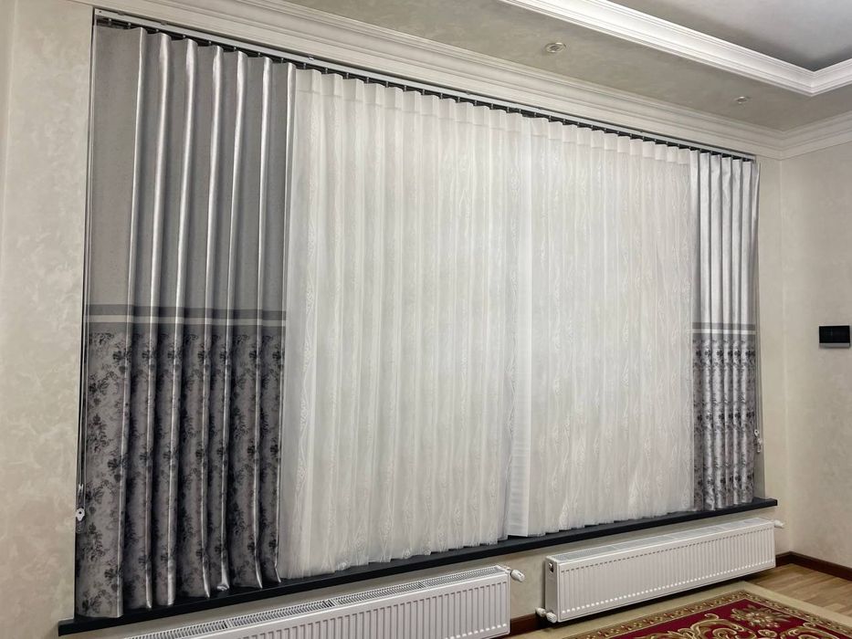 Jalyuzi, parda Plise dikiy