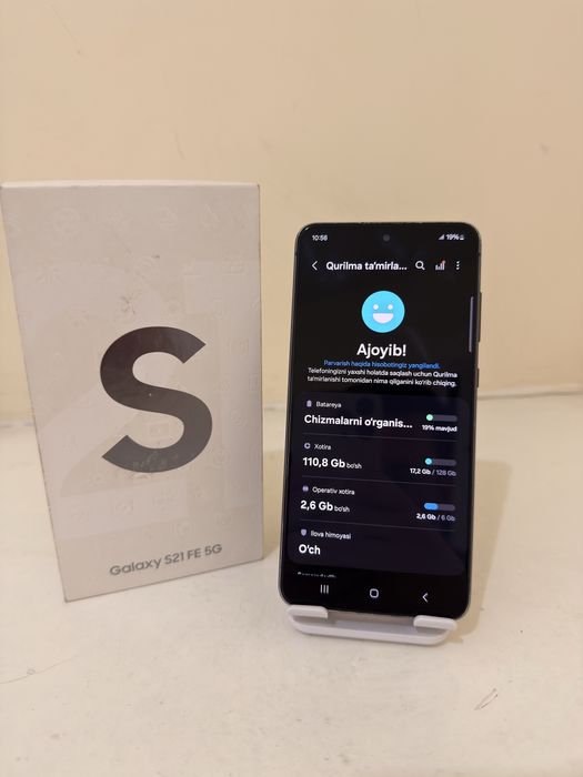 Samsung S21 FE 5G (6/128) srochna sotiladi