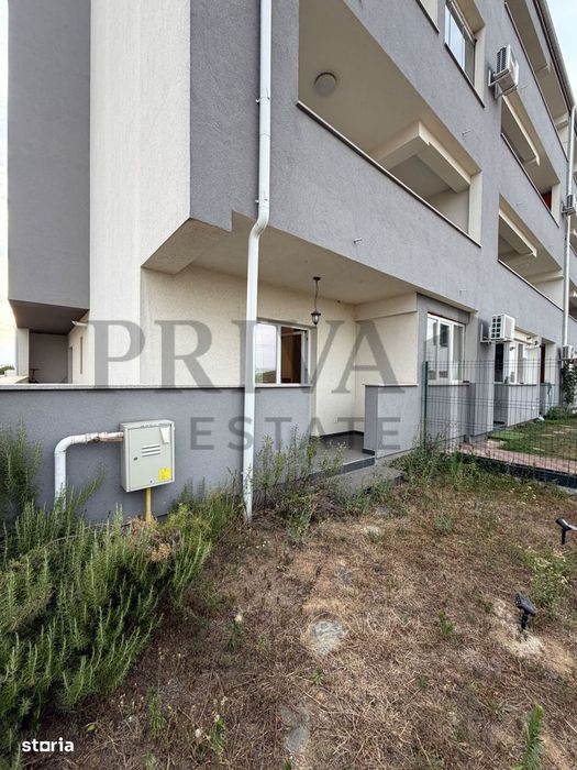 Apartament 2 camere parter balcon+curte