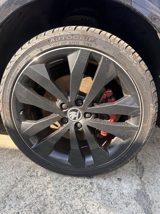 Шкода фабия рс 1.4тфси на части / skoda fabia 1.4tfsi dsg vrs