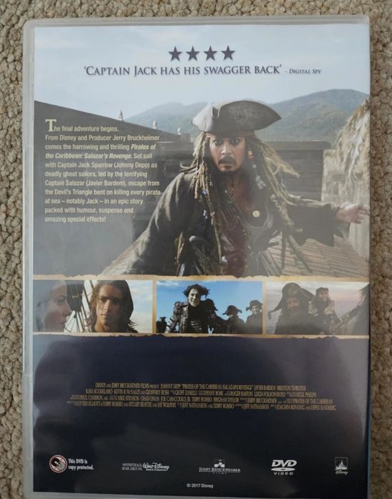 Pirates of the Caribbean: 5-movie Collection (DVD) без български субтитри