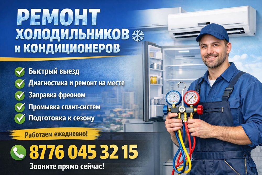 Ремонт холодильников и сплит симтем