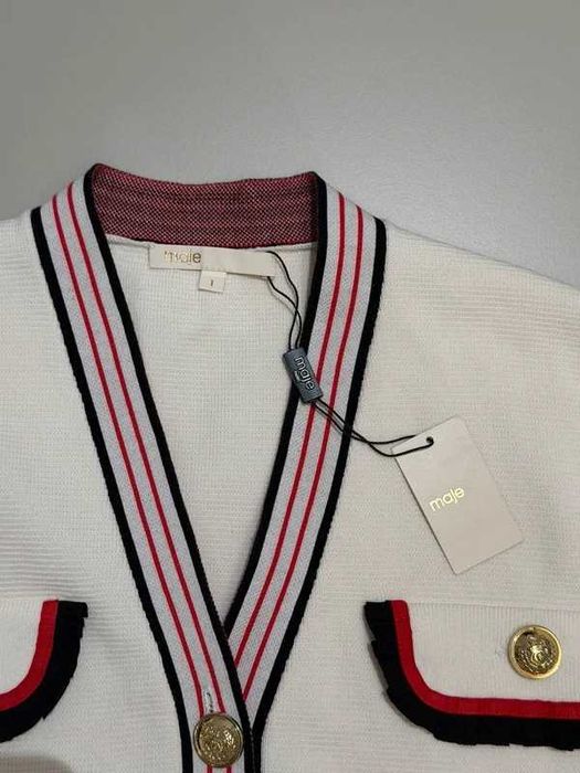 Maje, Cardigan din bumbac, 36 FR / S