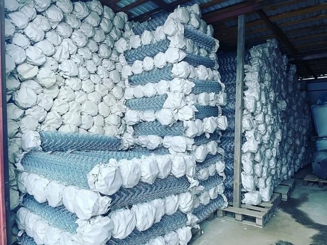 Сетка рабица забор стадион