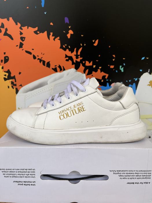 Кожени кецове Versace