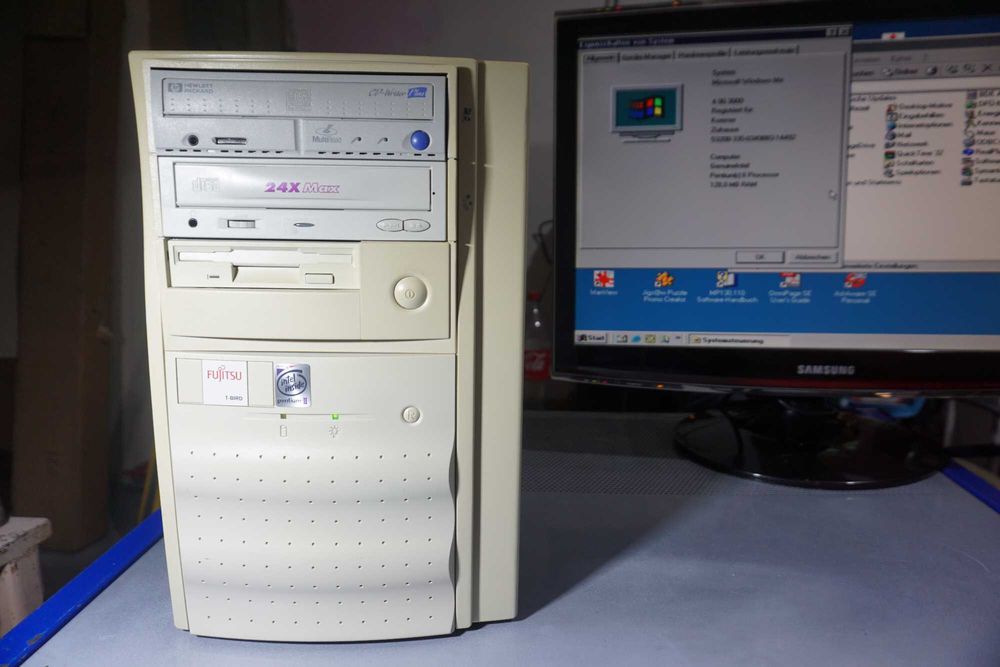 Calculator/unitate pc retro -pentium 2 233Mhz