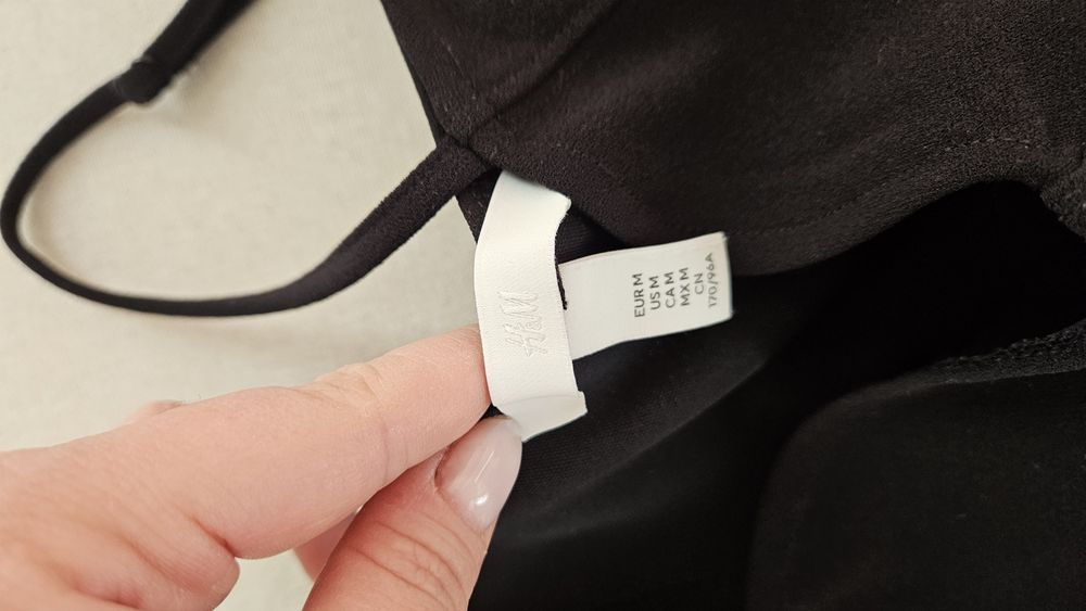 H&M Еластична рокля от трико, М размер