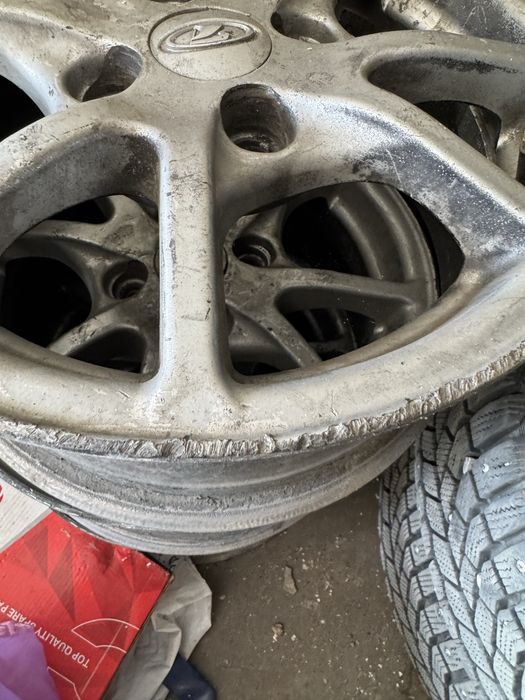 Диски на ваз 14  титановые