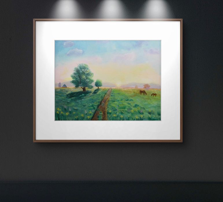 Оригинальная картина маслом