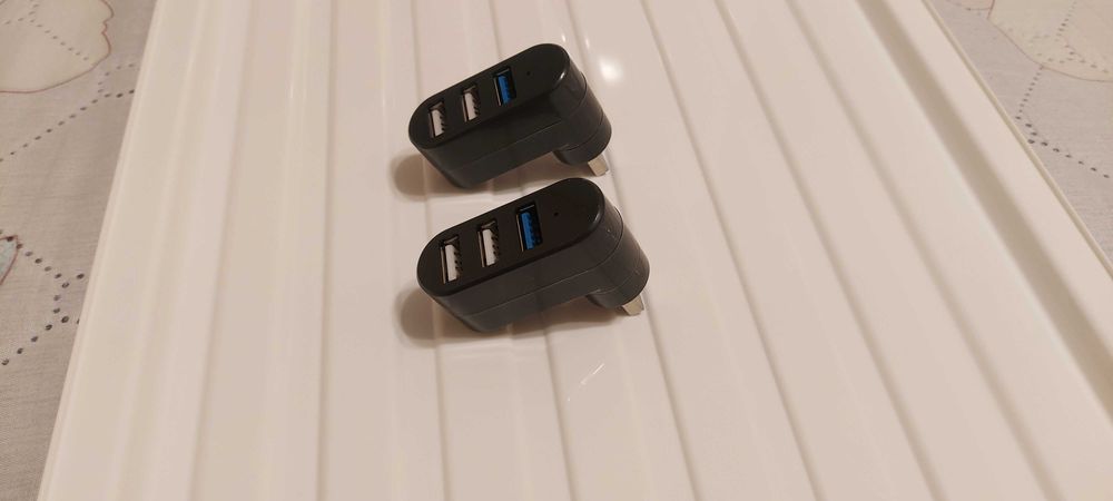 USB HUB 3.0/2.0-USB АДАПТЕР-Сплитер-завъртащо рамо за автомобил и др.