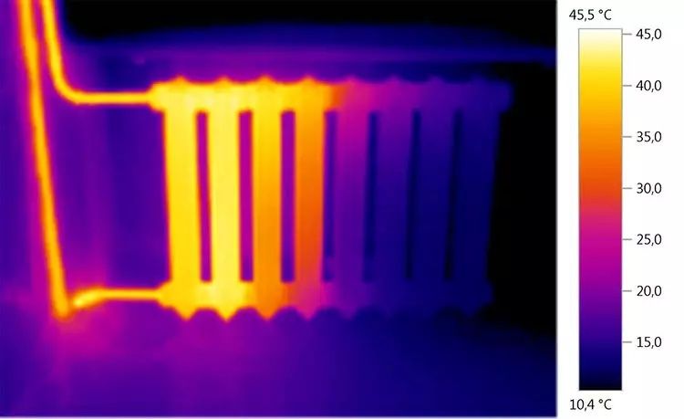 Тепловизор услуги. Сантехника