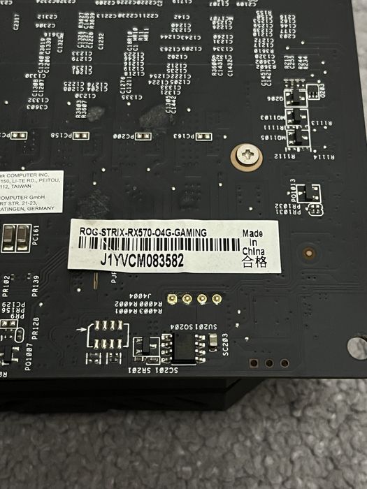 ASUS Radeon RX570 4GB VRAM