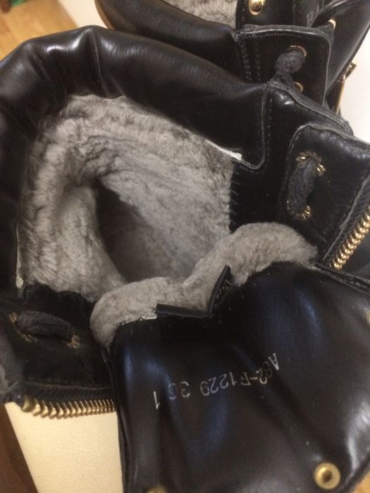 Ботинки с натуральным мехом