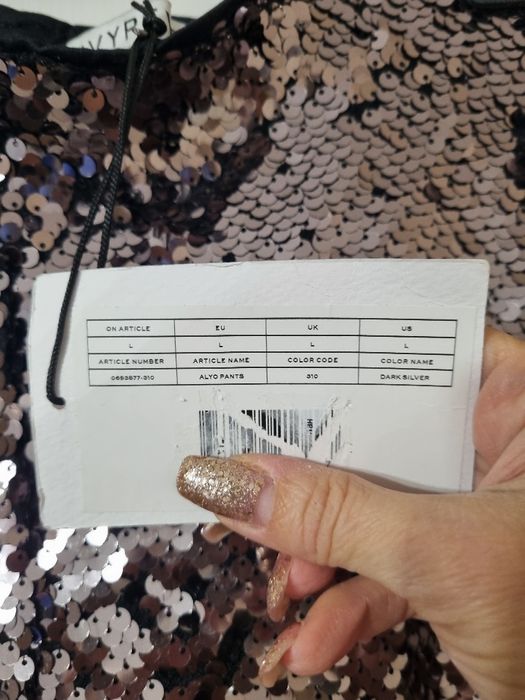 Официален панталон с пайети