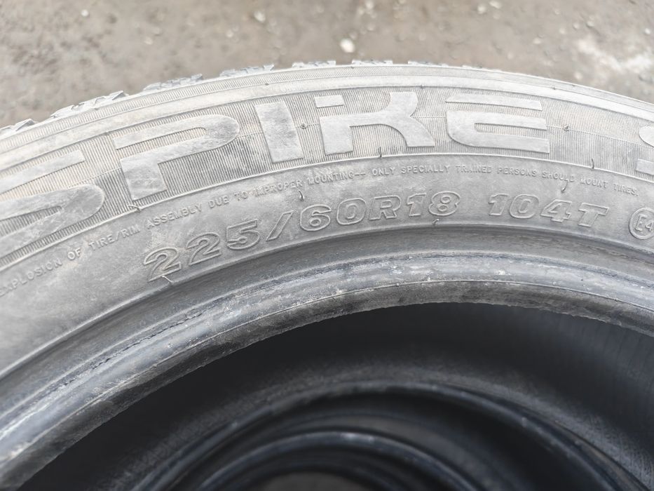 Резина, зима, шипы 225/60 R18