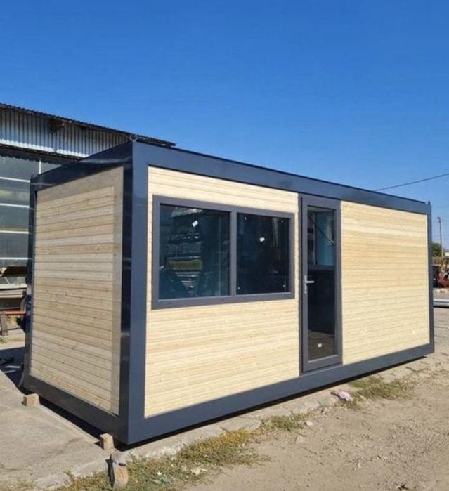 Container birou containere vitrina santier paza fast-food depozitare