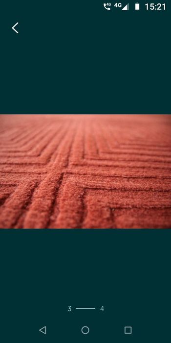 Covor lana lucrat manual