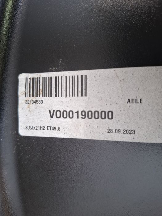 Оригинални Джанти 21 " Volvo21"Джанти за VOLVO EX30 S90 V90 Crosscountry XC40 XC60 XC90 LAND ROVER