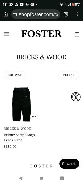 Pantaloni Bricks and Woods USA noi