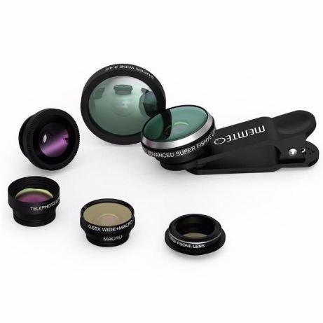 Kit Lentile profesionale smartphone tableta 8 in 1, NOU in cutie