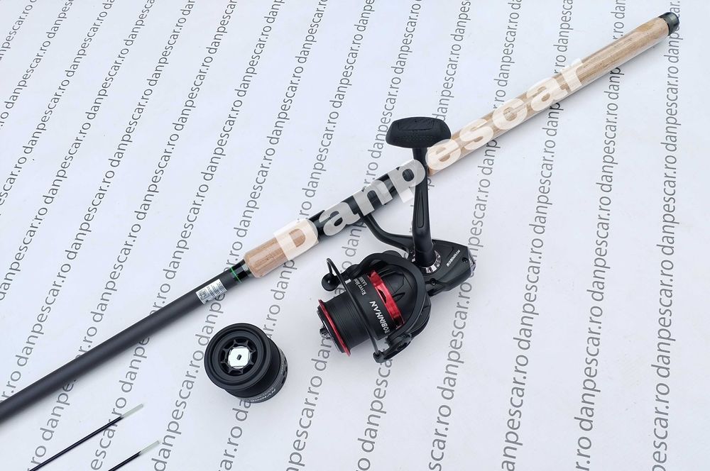 SET FEEDER Lanseta RH Harrier Tele Ultra SLIM 3,90m Mulinetă  LA5000