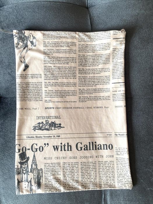 Saculet protectie John Galliano  Dior