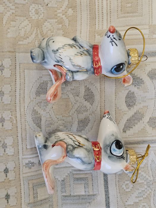 Елочные ишрушки прищепки для игрушек