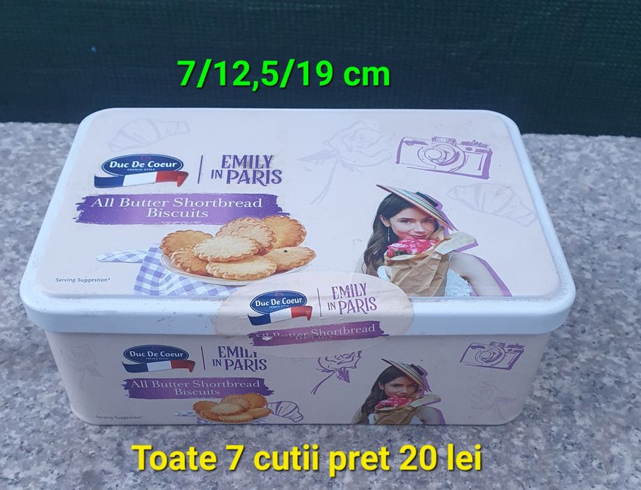 Cutii Tabla [7 bucati]