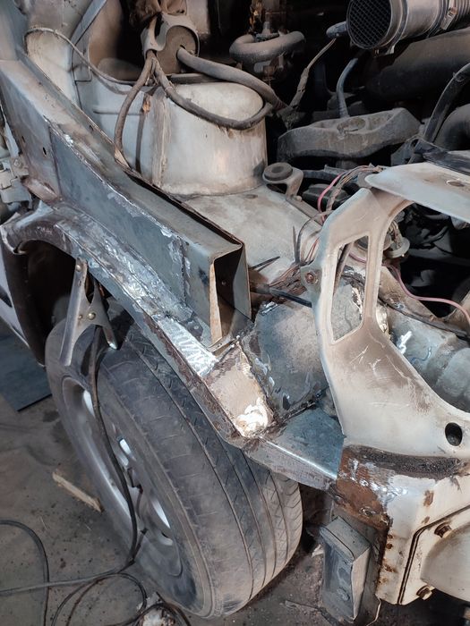 Сварка кузова. Костоправ