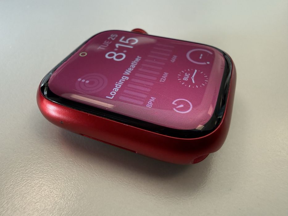 Apple Watch 8 GPS Red excelent 41mm 87% baterie