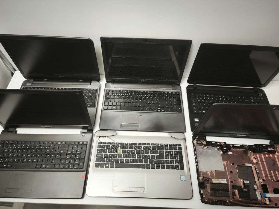 lot laptop uri functionale acer asus fujitsu toshiba dell 15.6"