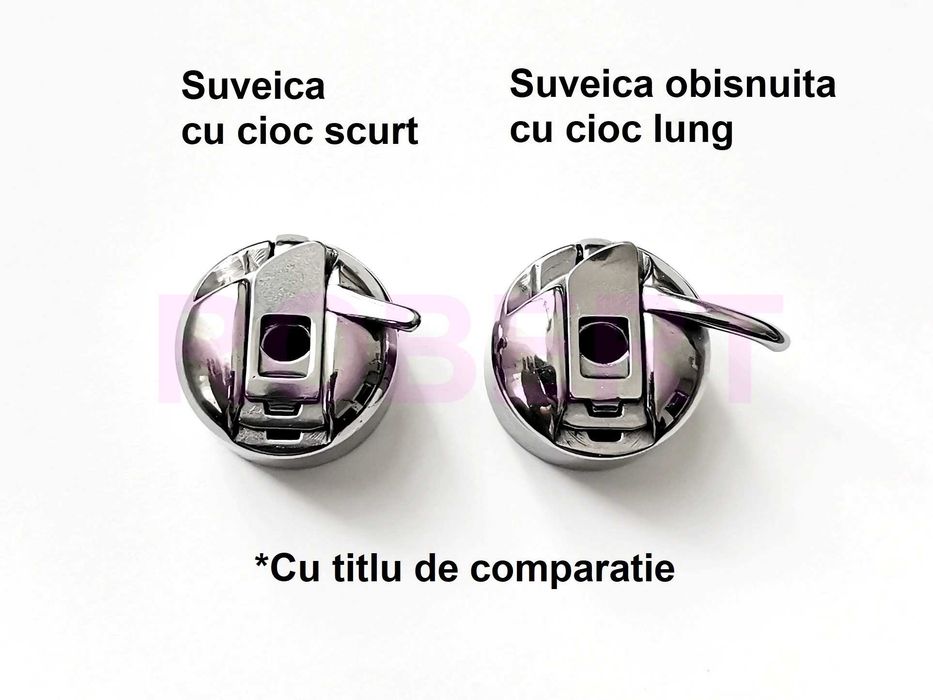 Suveica cu cioc scurt pt masini cusut Singer 31K 331K Necchi etc