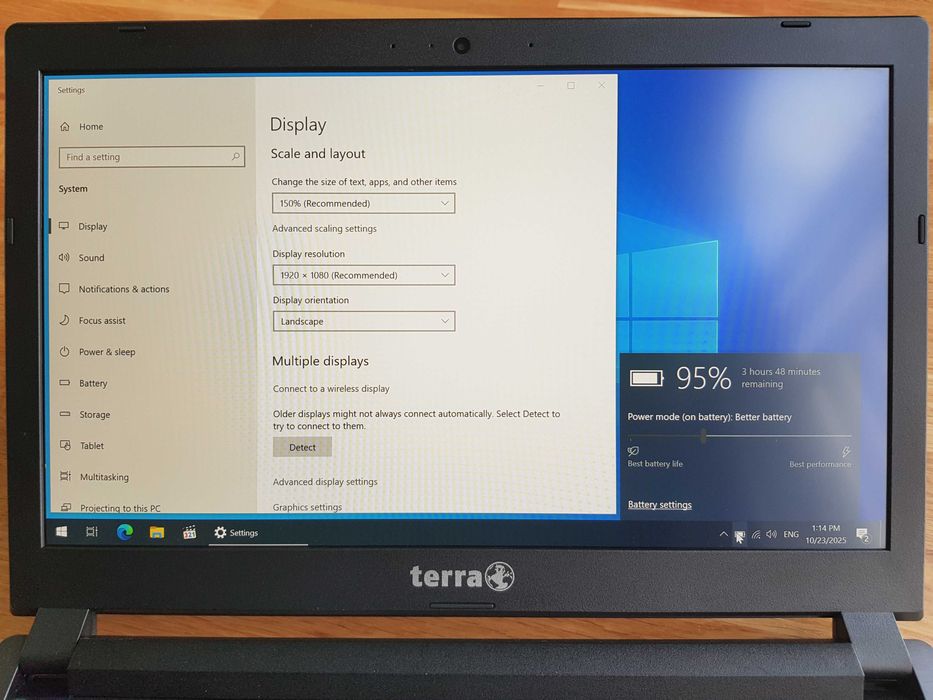 Laptop Terra Mobile 1451, 14" FHD, i3-5020U, 8GB RAM, SSD 240GB, Win10