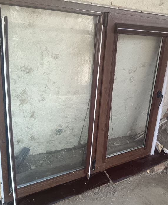 Пластиковое окно 126*130