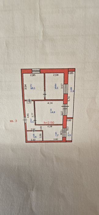 Продам 3 ком квартиру