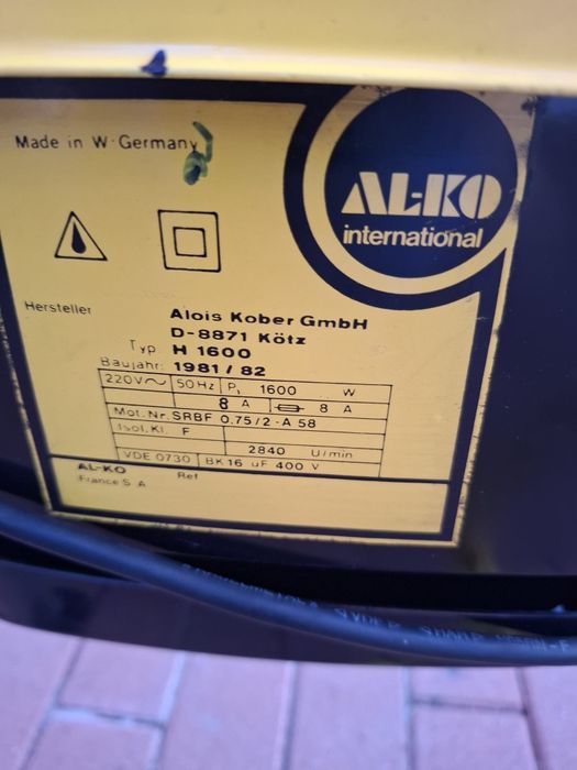 Tocator fructe Alco 1600 kw