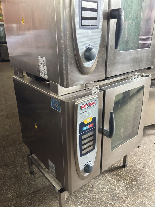Професионален Двоен Конвектомат Rational SCC 61 E 2x6 GN 1/1